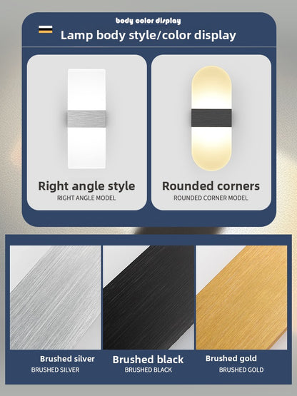 Luma LED Wall Lamp Bedroom Lighting