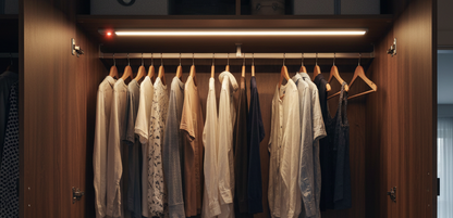 Closet lifestyle shot